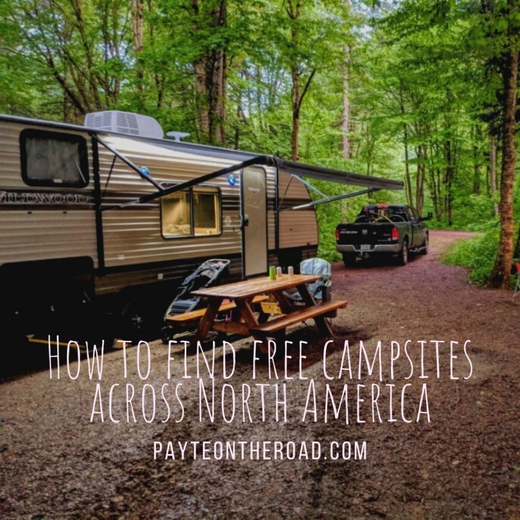 How to find free campsites across North America